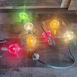 Christmas Bubble Light MULTI COLOR BULBS BUBBLING ACTION TREE LIGHTS STRING